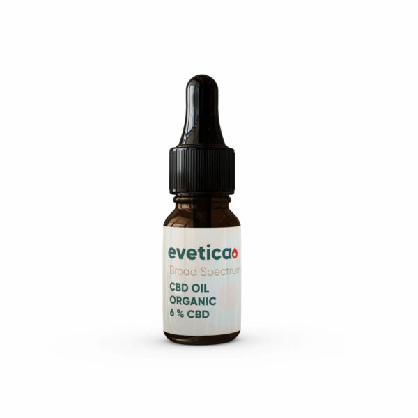 L'Huile de CBD Broad Spectrum 6 sans THC d'Evetica est une formule de haute qualité à base de cannabidiol qui procure les bienfaits du CBD sans les effets psychoactifs du THC. Cette huile à large spectre est fabriquée à partir d'extraits de chanvre biologique cultivé en Europe, exempte de métaux lourds, de pesticides et d'autres contaminants nocifs. Elle offre une variété de cannabinoïdes, de terpènes et de flavonoïdes naturels pour aider à gérer une variété de problèmes de santé, tels que l'anxiété, la douleur, l'inflammation et l'insomnie. L'huile de CBD Broad Spectrum 6 est facile à utiliser, quelques gouttes sous la langue suffisent pour bénéficier de ses effets. Si vous recherchez un produit de qualité supérieure pour améliorer votre santé et votre bien-être, l'huile de CBD Broad Spectrum 6 sans THC d'Evetica est un choix idéal.